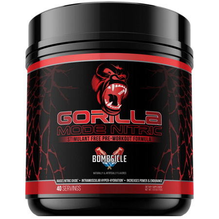 Gorilla Mode Nitric Bombsicle tub front