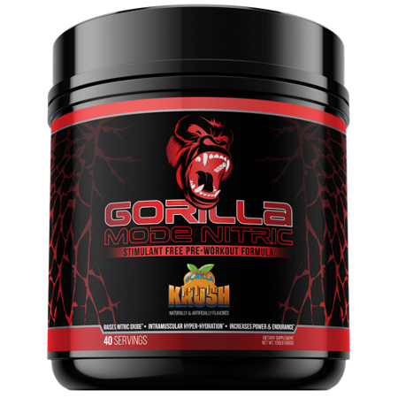 Gorilla Mind Gorilla Mode Nitric Pre-Workout Formula container front