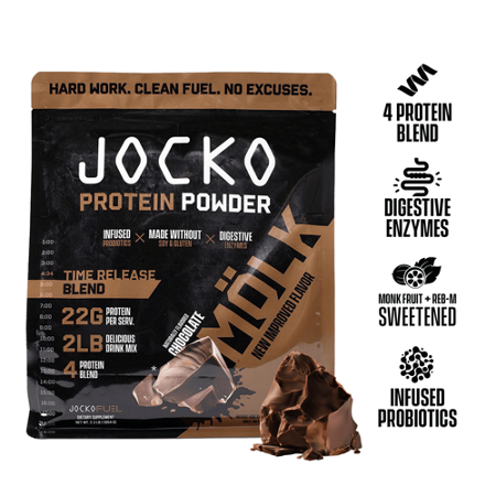 JOCKO FUEL Molk Protein Powder with Probiotics Chocolate view 4