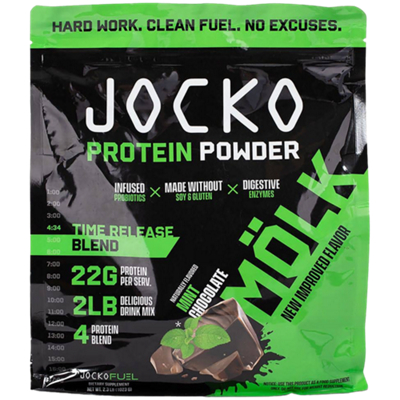 Molk Protein Powder with Infused Probiotics and Digestive Enzymes - Mint Chocolate (2 lbs./31 Servings)