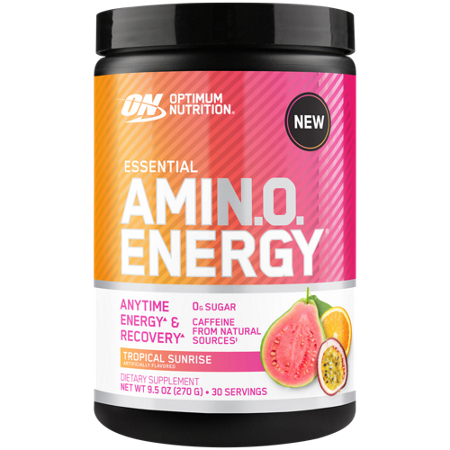 Optimum Nutrition Essential Amino Energy Tropical Sunrise container front