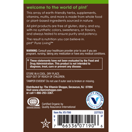 Directions for The Vitamin Shoppe Vital Greens Superfood Powder