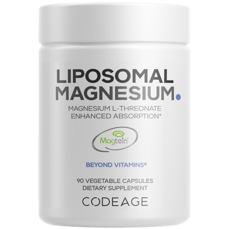 Liposomal Magnesium L-Threonate capsules bottle front