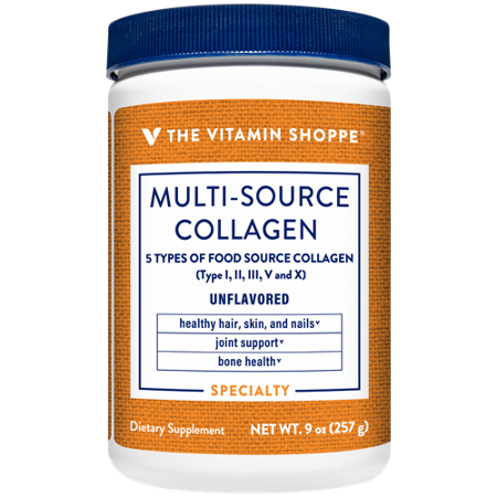 The Vitamin Shoppe Multi-Source Collagen Powder front