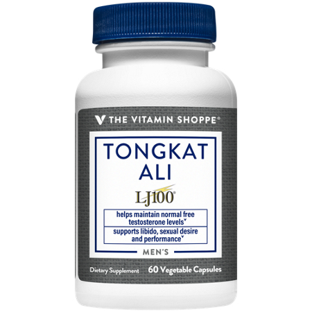 The Vitamin Shoppe Tongkat Ali LJ100 capsules front