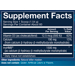 Supplement Facts label for BodyTech HMB and Vitamin D3 Powder