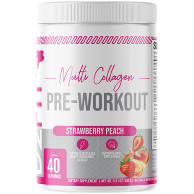 Multi Collagen Pre-Workout - Strawberry Peach