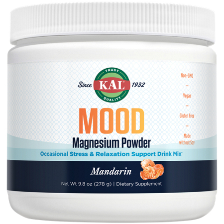 KAL Magnesium Glycinate Relaxation Drink Mix Container Front