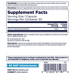 Supplement Facts label for KAL Liposomal D-3 Immune Support 50 mcg