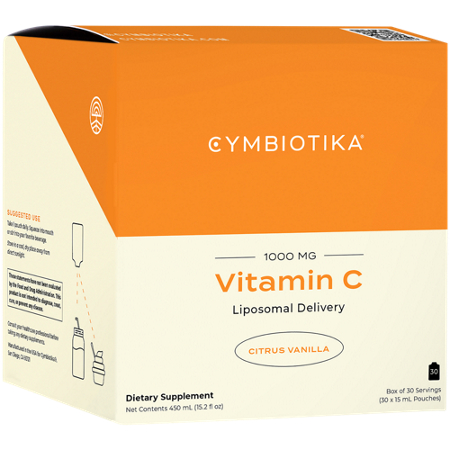 Cymbiotika Liposomal Vitamin C Packs box front