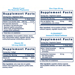 Supplement Facts for Life Extension Immune Packs