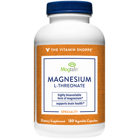 The Vitamin Shoppe Magnesium L-Threonate capsules front