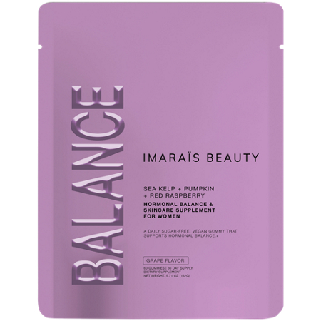 Imarais Beauty BALANCE Hormonal Balance & Skincare Support Gummies bag front