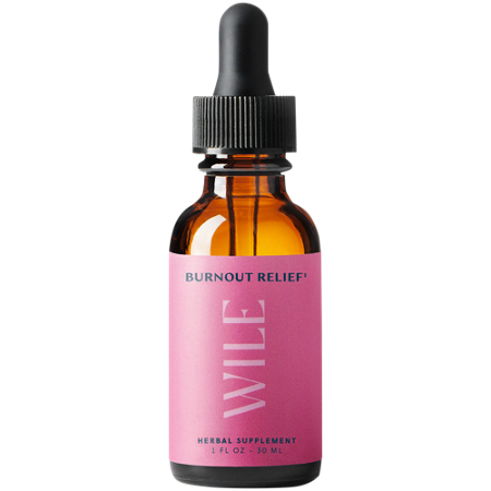 Wile Burnout Relief Tincture bottle front