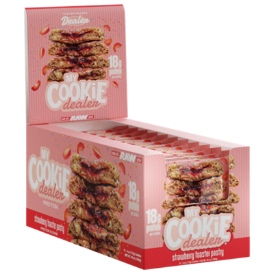 MCD Protein Cookie - Strawberry Toaster Pastry