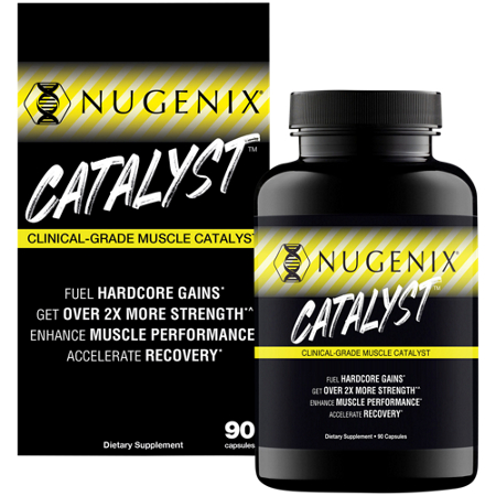 Nugenix Clinical-Grade Muscle Catalyst bottle front