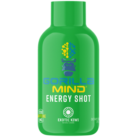 Gorilla Mind Energy Shot Exotic Kiwi view 6