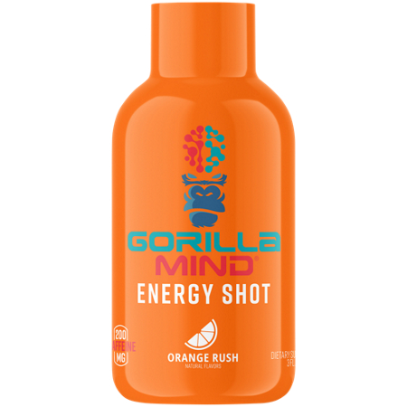 Gorilla Mind Energy Shot Orange Rush view 6