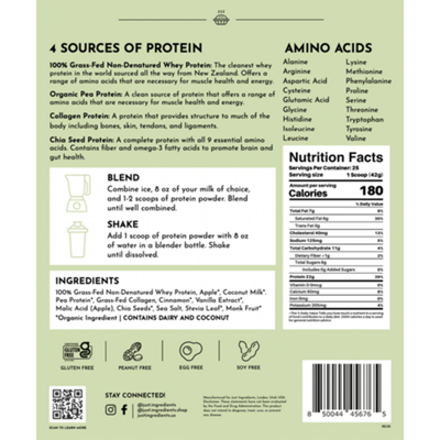 Whey Protein Powder Nutrition Facts Whey Protein | Bowmar Nutrition