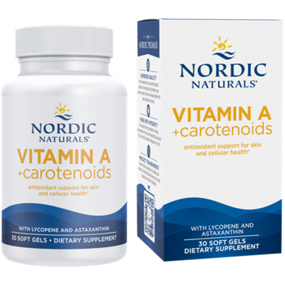 Vitamin A + Carotenoids - Antioxidant Support for Skin & Cellular Health (30 Softgels)