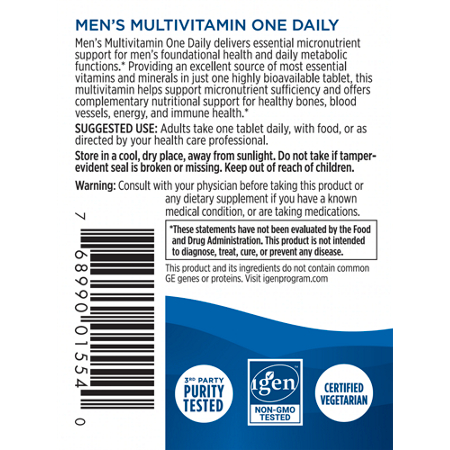 Nordic Naturals Men's Multivitamin Directions