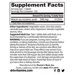 Supplement Facts label for Doctors Best Sustained Release Niacin 500 MG