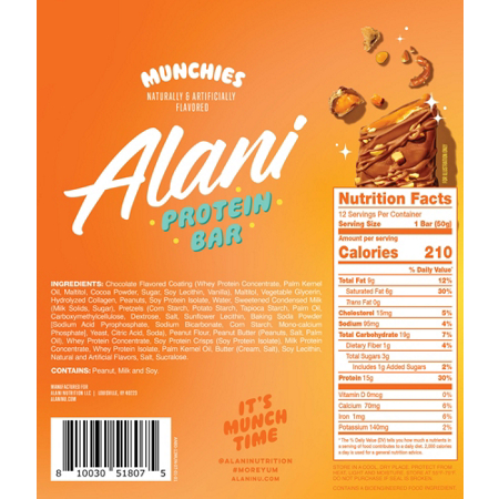 Alani Nu Protein Bar Munchies alternate view 3