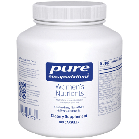 Pure Encapsulations Womens Nutrients bottle front