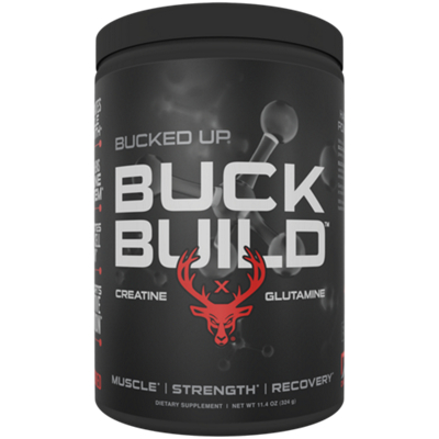 Buck Build Creatine Glutamine (11.4 Oz. / 60 Servings)