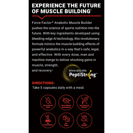 Anabolic Muscle Builder capsules alternate view 4