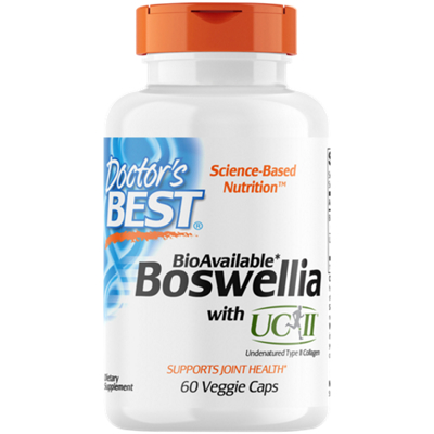 BioAvailable Boswellia with UC-II Collagen - Supports Joint Health (60 Capsules)