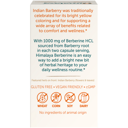 Berberine Supports Healthy Blood Sugar Levels 500 MG capsules view 5