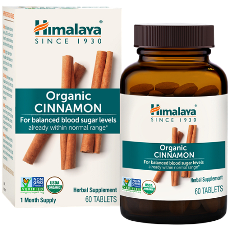 Himalaya Herbal Healthcare Organic Cinnamon tablets view 2