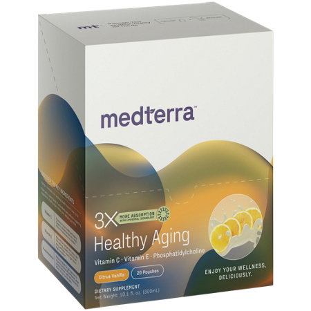 Medterra Healthy Aging Liquid Pouch Citrus Vanilla box view 2