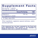 Supplement Facts for Magnesium Citrate Capsules 150 MG