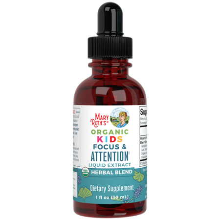 MaryRuths Organic Kids Focus and Attention Liquid Extract view 2