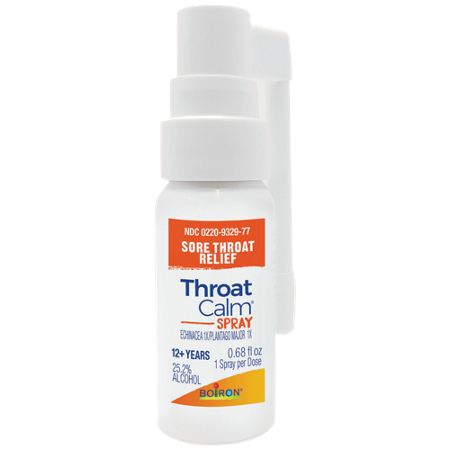 Boiron ThroatCalm Spray Homeopathic Medicine for Sore Throat Relief view 6