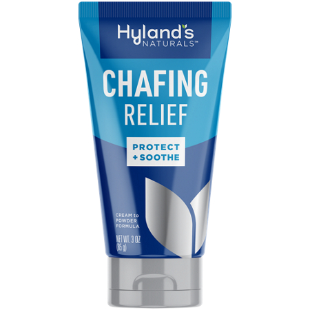 Hyland's Naturals Chafing Relief Cream to Powder tube front