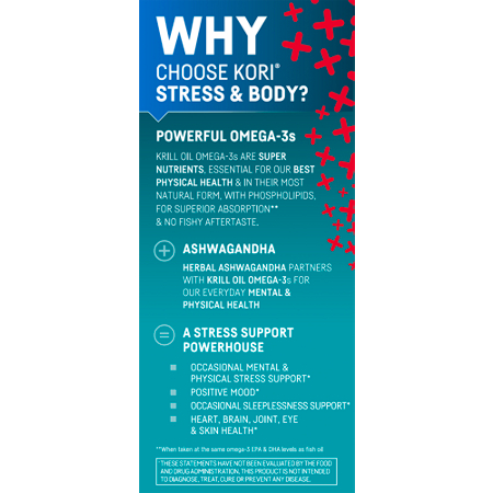 Stress and Body Omega-3 with Ashwagandha text view 4