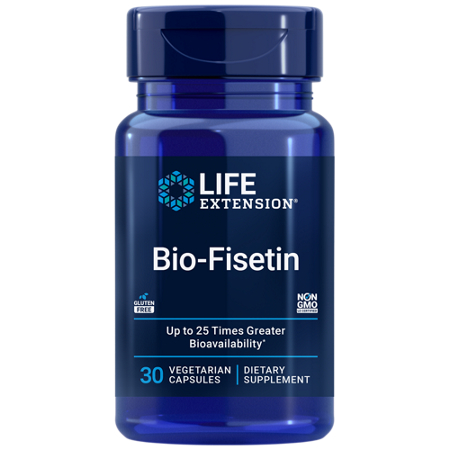 Life Extension Bio Fisetin capsules front