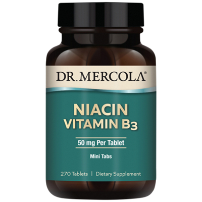 Niacin Vitamin B3 – 50 MG (270 Mini Tablets)