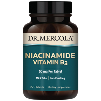 Niacinamide Vitamin B3 – Non-Flushing – 50 MG (270 Mini Tablets)