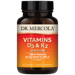Mercola Vitamins D3 and K2 Low Dose capsules front