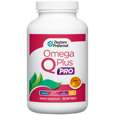 ビタミン Omega-Q Omega Q Plus Pro with Omega-3s, CoQ10, Resveratrol