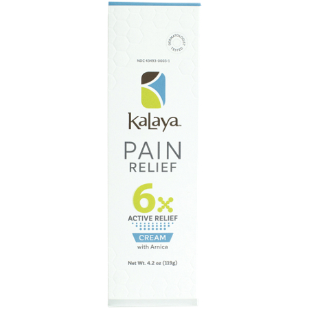 Kalaya Pain Relief Cream with Arnica box front