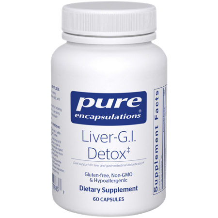 Pure Encapsulations Liver GI Detox 60 capsules bottle front