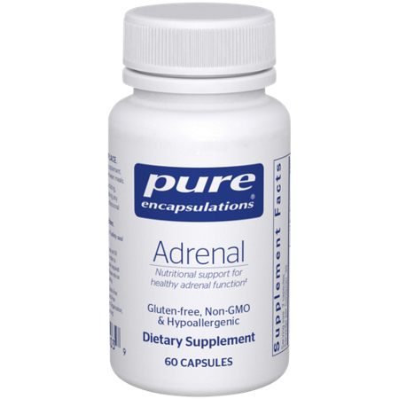 Pure Encapsulations Adrenal capsules bottle front