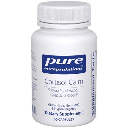 Pure Encapsulations Cortisol Calm capsules bottle front