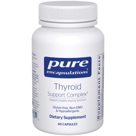 Pure Encapsulations Thyroid Support Complex capsules front