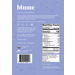 Blume Organic Superfood Latte Powder Blend Blue Lavender label